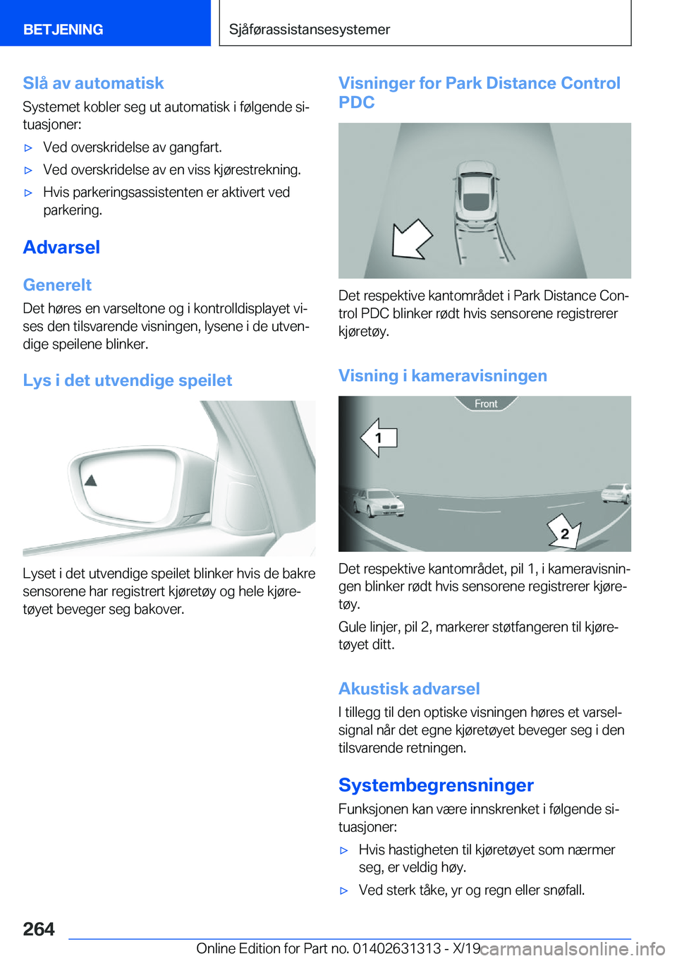 BMW M8 2020  InstruksjonsbØker (in Norwegian) �S�l�å��a�v��a�u�t�o�m�a�t�i�s�k
�S�y�s�t�e�m�e�t��k�o�b�l�e�r��s�e�g��u�t��a�u�t�o�m�a�t�i�s�k��i��f�