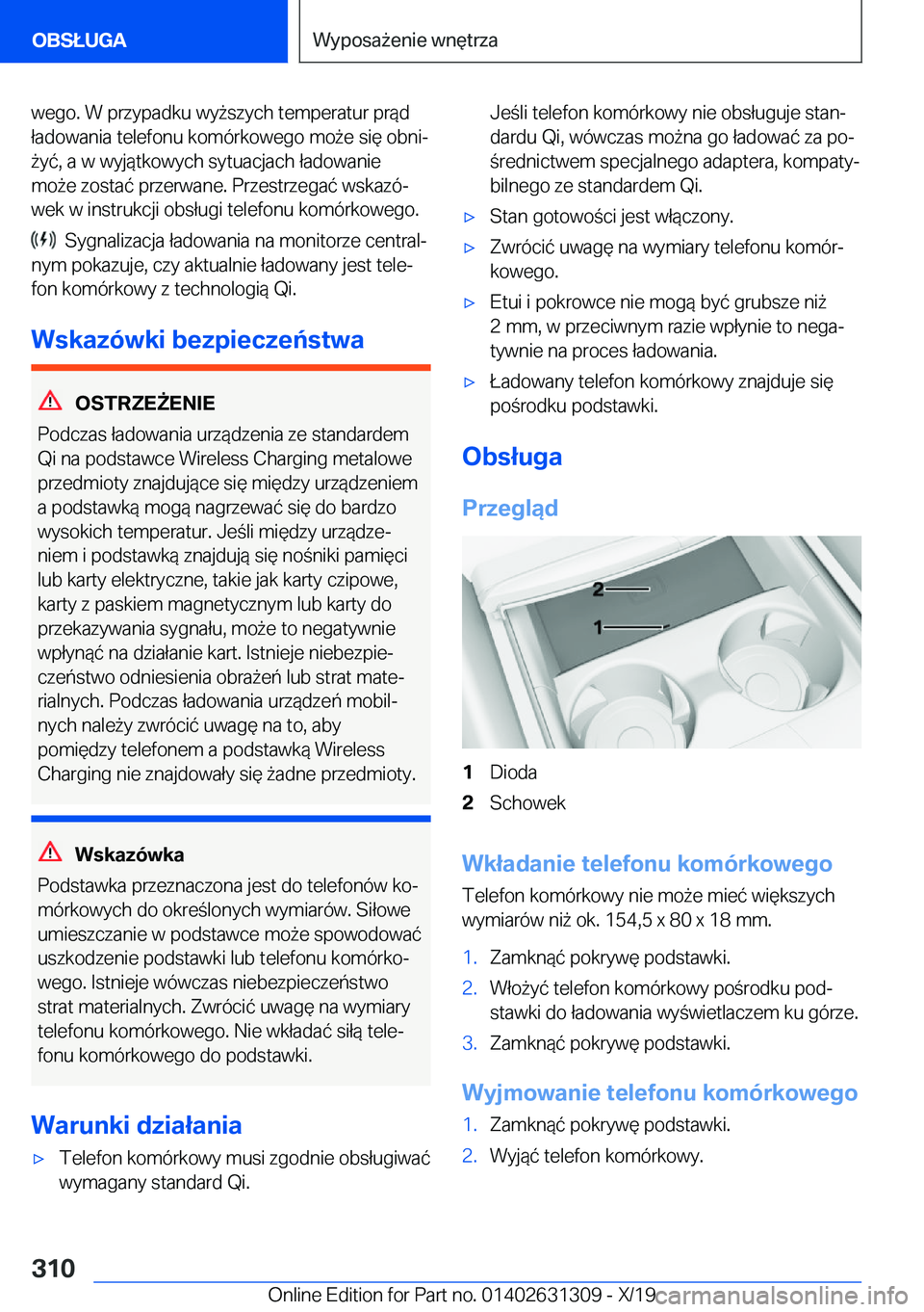 BMW M8 2020  Instrukcja obsługi (in Polish) �w�e�g�o�.��W��p�r�z�y�p�a�d�k�u��w�y9�s�z�y�c�h��t�e�m�p�e�r�a�t�u�r��p�r�