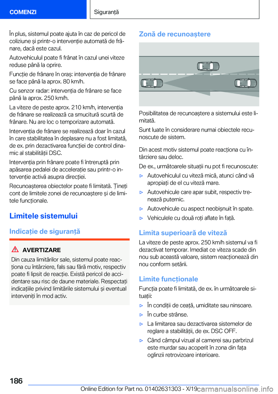 BMW M8 2020  Ghiduri De Utilizare (in Romanian) �