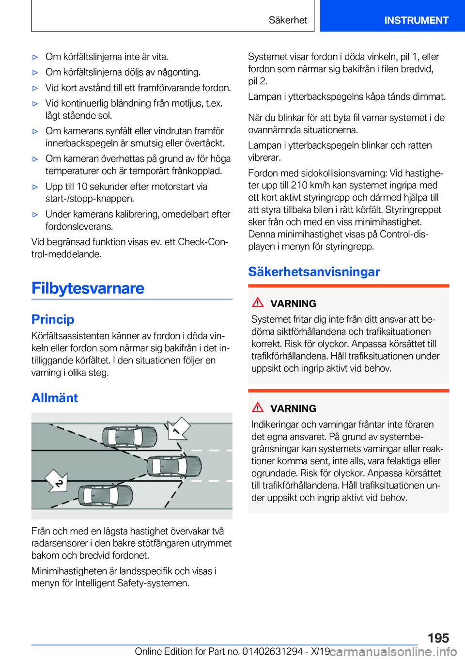 BMW M8 2020  InstruktionsbÖcker (in Swedish) 'x�O�m��k�