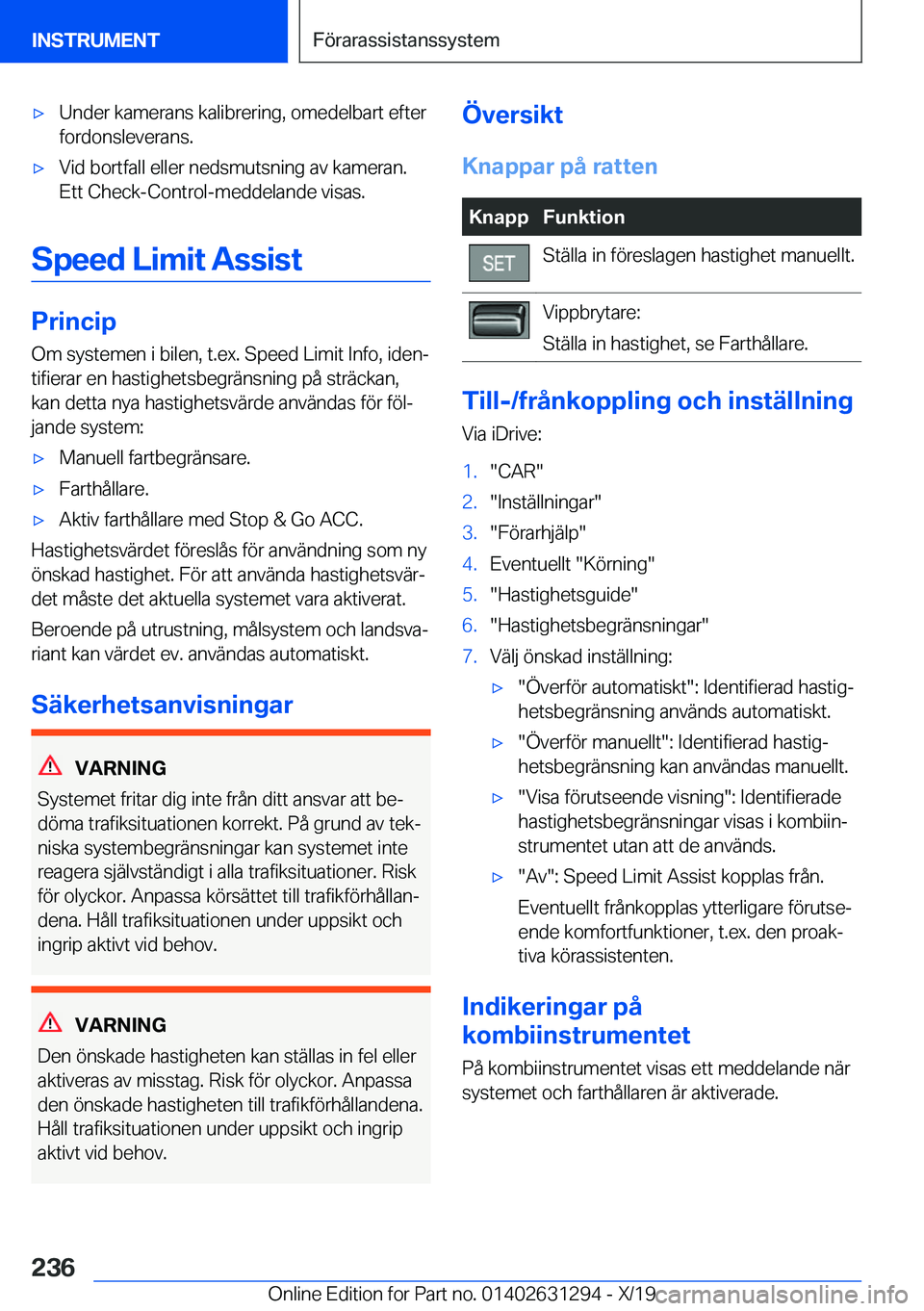 BMW M8 2020  InstruktionsbÖcker (in Swedish) 'x�U�n�d�e�r��k�a�m�e�r�a�n�s��k�a�l�i�b�r�e�r�i�n�g�,��o�m�e�d�e�l�b�a�r�t��e�f�t�e�r�f�o�r�d�o�n�s�l�e�v�e�r�a�n�s�.'x�V�i�d��b�o�r�t�f�a�l�l��e�l�l�e�r��n�e�d�s�m�u�t�s�n�i�n�g��a�v