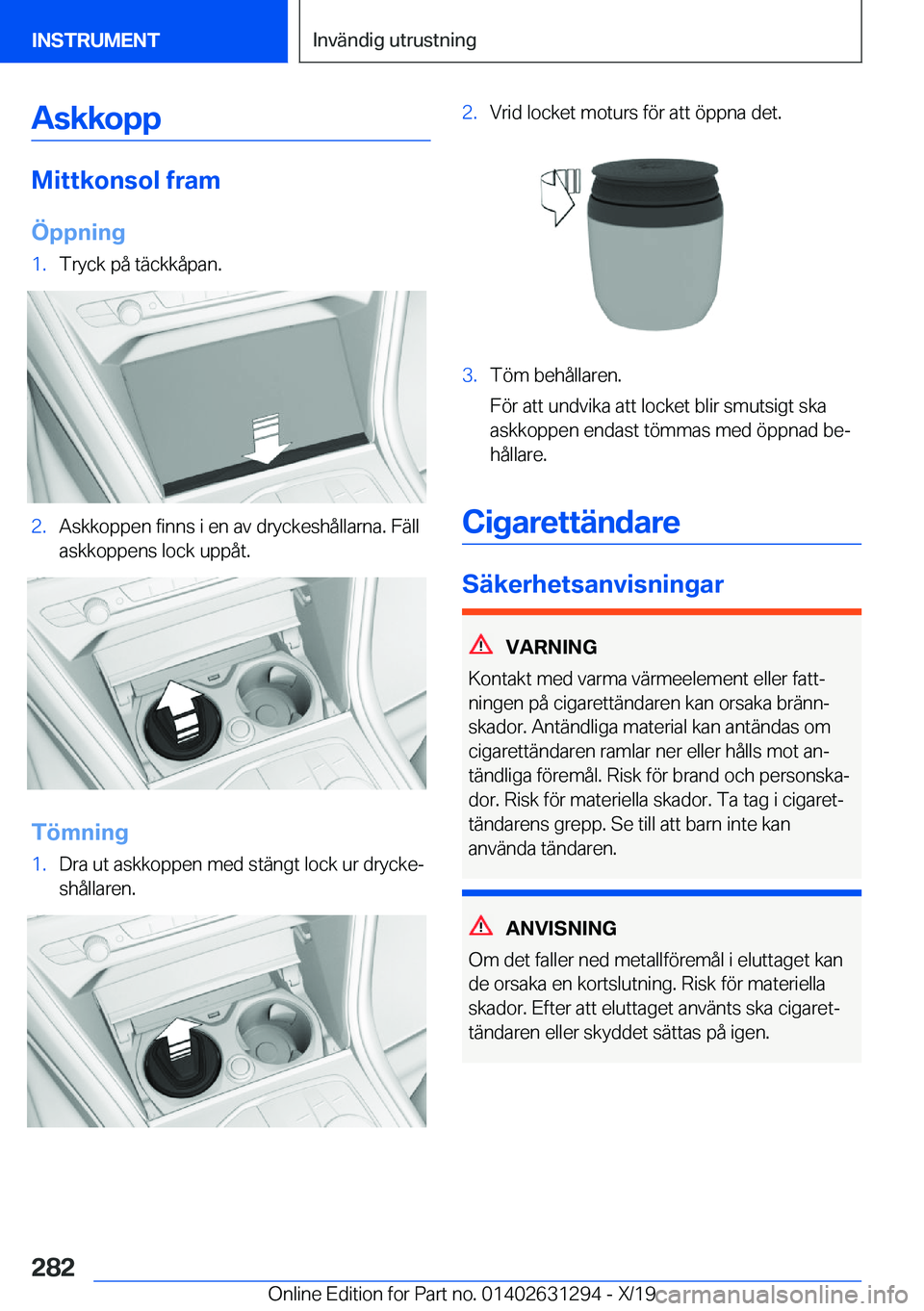 BMW M8 2020  InstruktionsbÖcker (in Swedish) �A�s�k�k�o�p�p
�M�i�t�t�k�o�n�s�o�l��f�r�a�m
�
