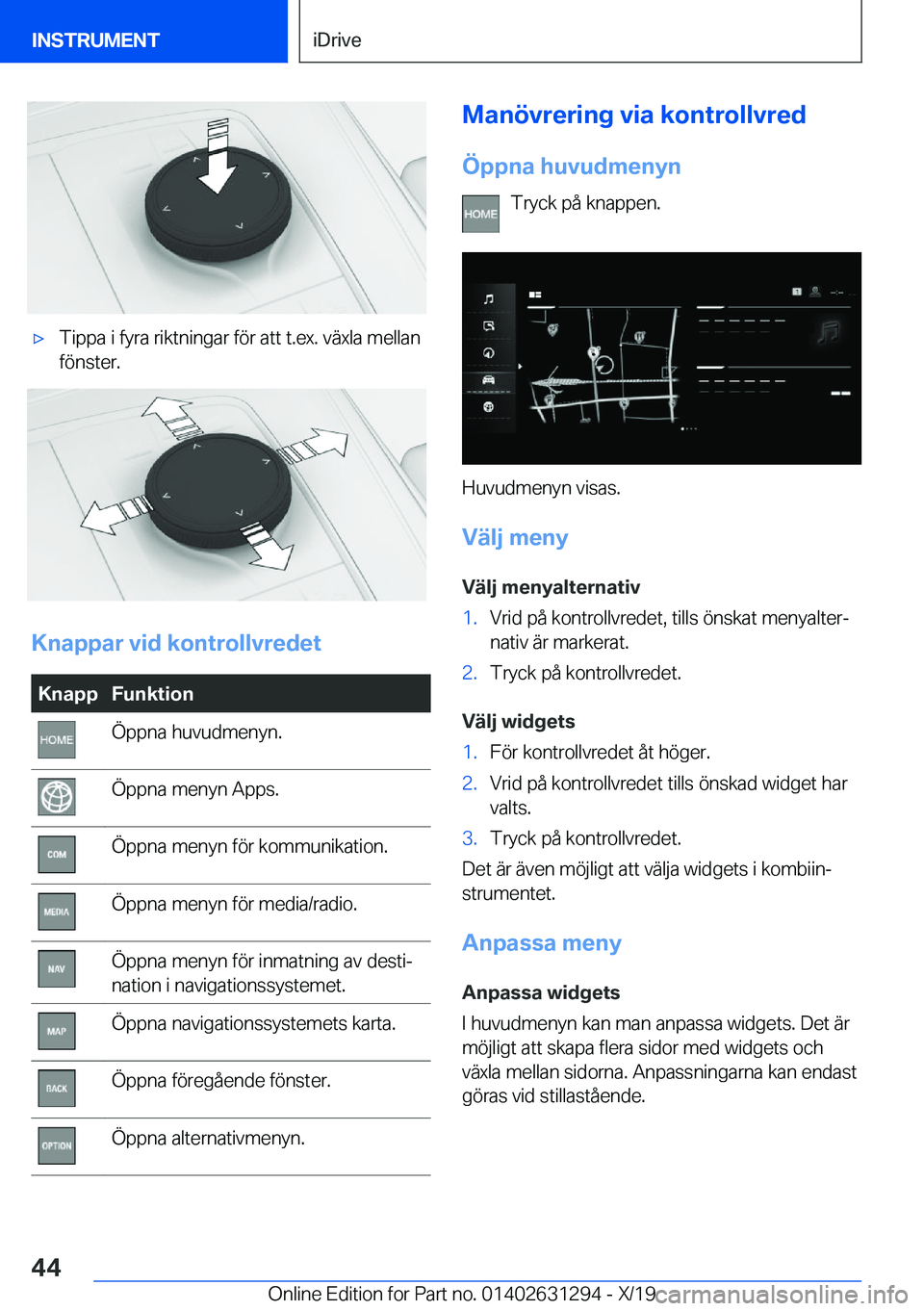 BMW M8 2020  InstruktionsbÖcker (in Swedish) 'x�T�i�p�p�a��i��f�y�r�a��r�i�k�t�n�i�n�g�a�r��f�