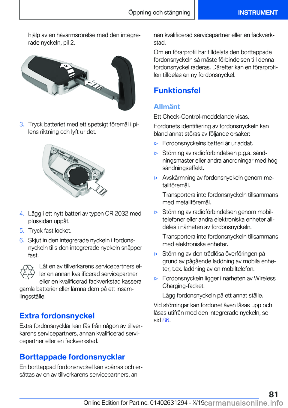 BMW M8 2020  InstruktionsbÖcker (in Swedish) �h�j�ä�l�p��a�v��e�n��h�ä�v�a�r�m�s�r�
