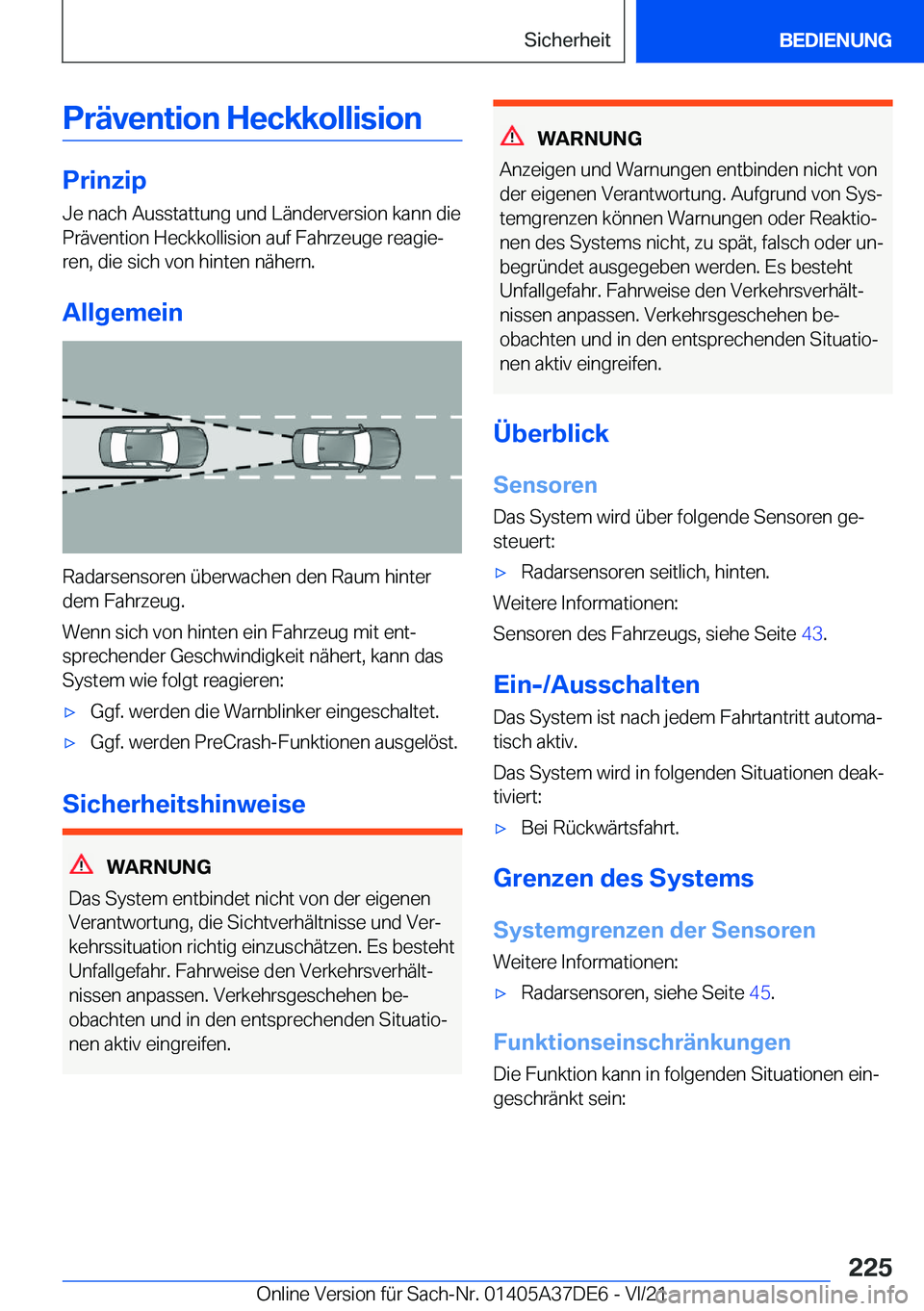BMW M8 GRAN COUPE 2022  Betriebsanleitungen (in German) �P�r�