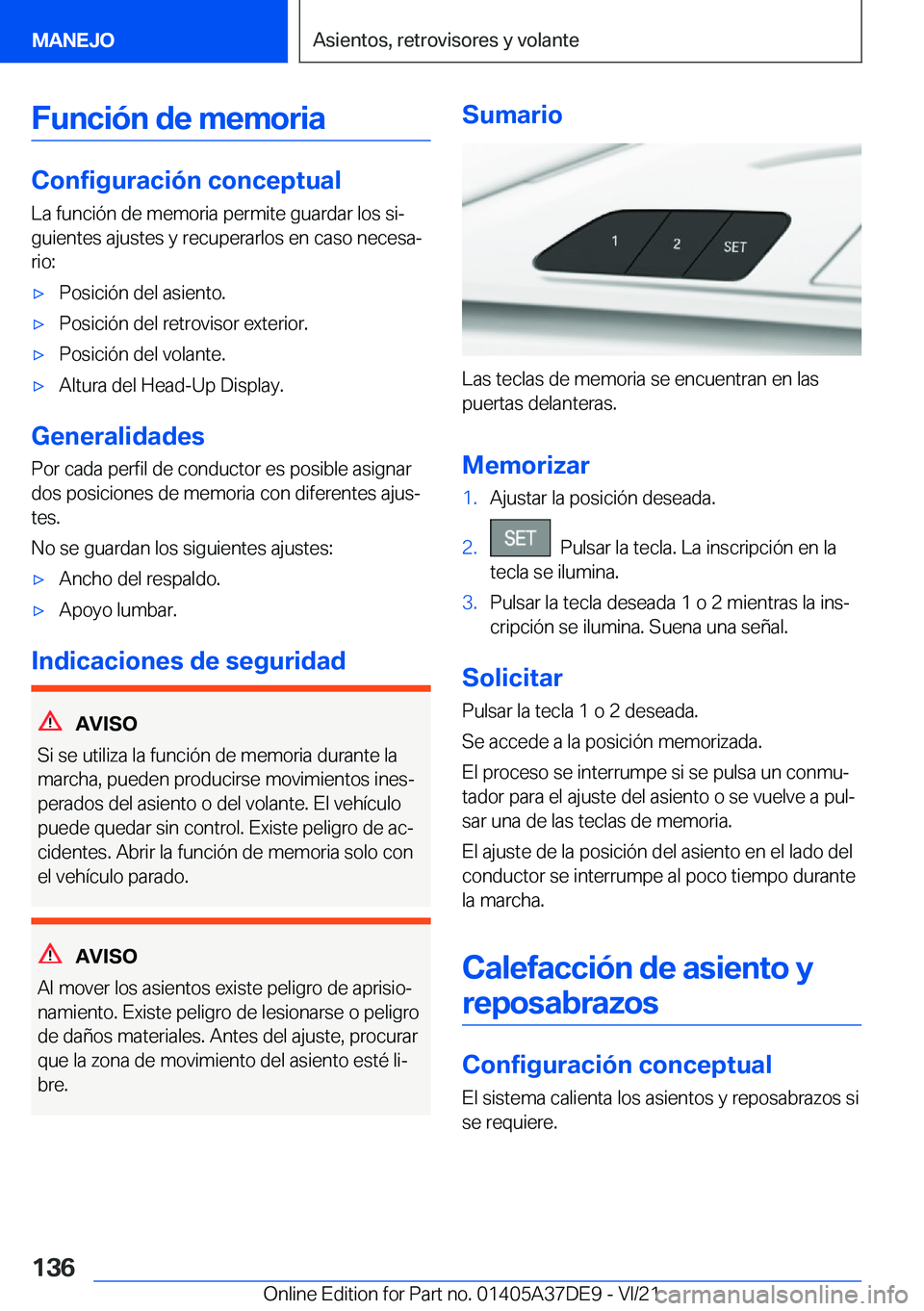 BMW M8 GRAN COUPE 2022  Manuales de Empleo (in Spanish) �F�u�n�c�i�