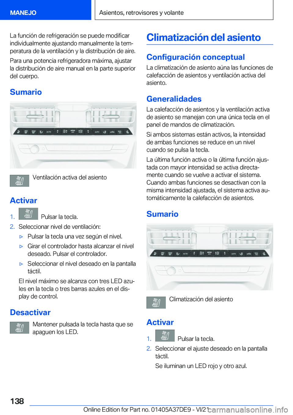 BMW M8 GRAN COUPE 2022  Manuales de Empleo (in Spanish) �L�a��f�u�n�c�i�