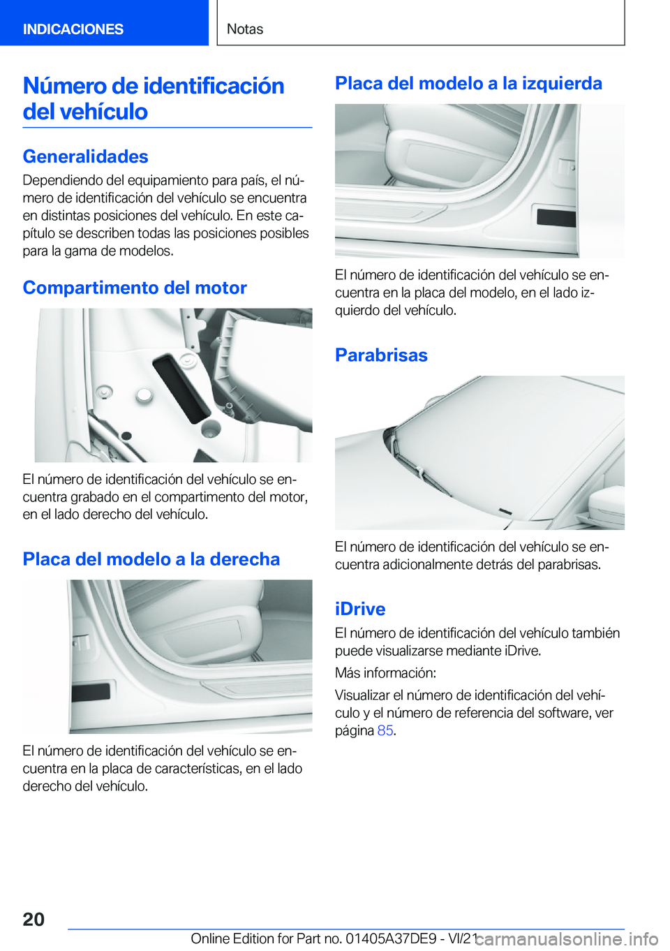 BMW M8 GRAN COUPE 2022  Manuales de Empleo (in Spanish) �N�