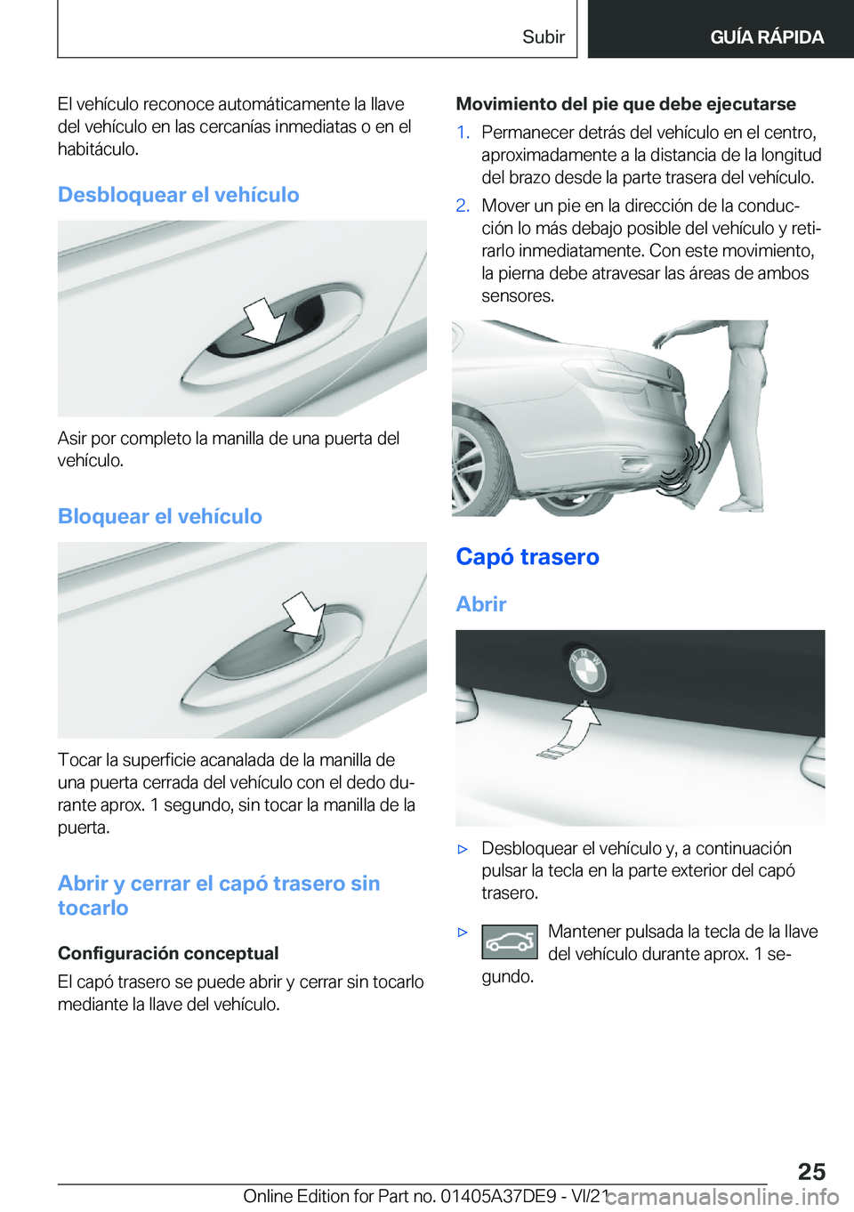BMW M8 GRAN COUPE 2022  Manuales de Empleo (in Spanish) �E�l��v�e�h�
