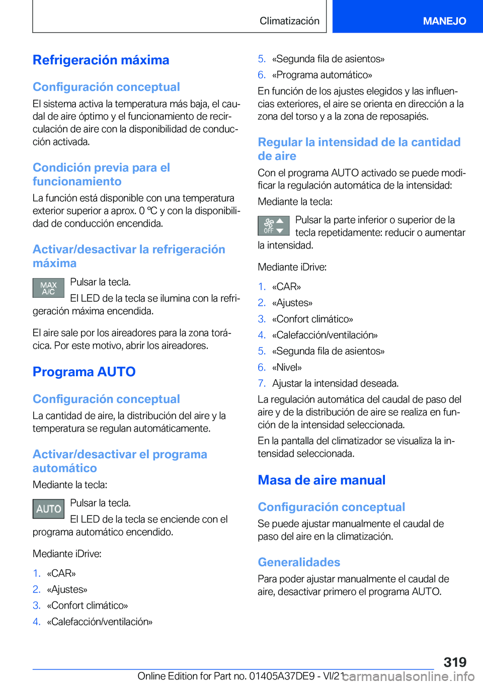 BMW M8 GRAN COUPE 2022  Manuales de Empleo (in Spanish) �R�e�f�r�i�g�e�r�a�c�i�