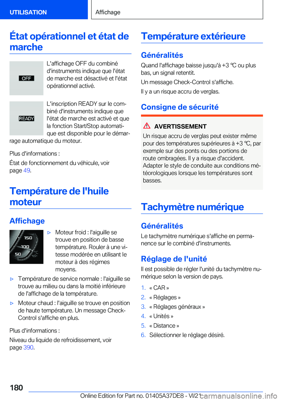 BMW M8 GRAN COUPE 2022  Notices Demploi (in French) �