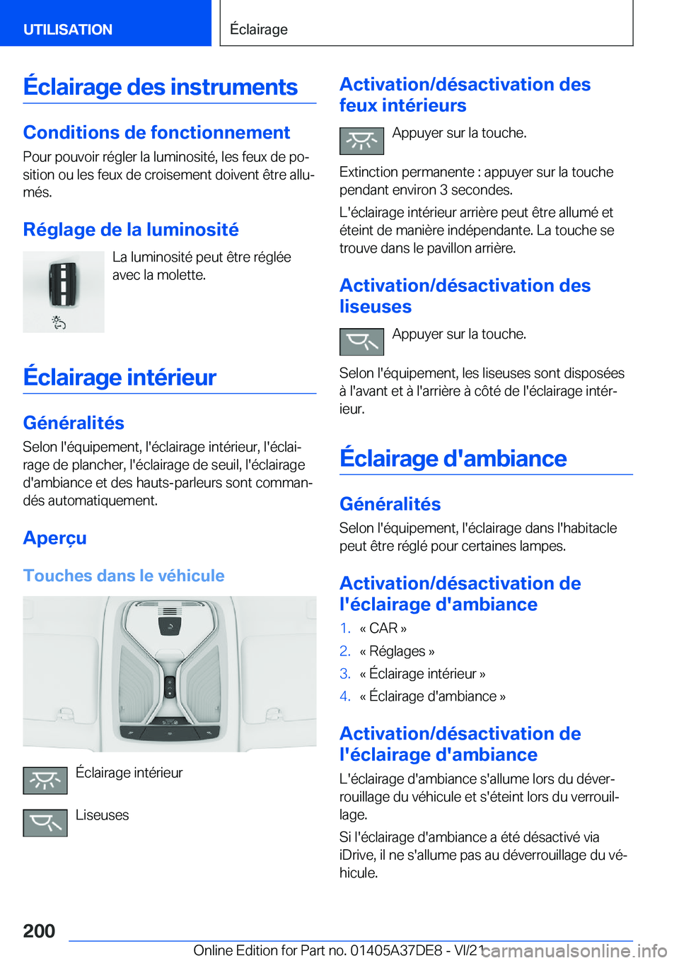 BMW M8 GRAN COUPE 2022  Notices Demploi (in French) �