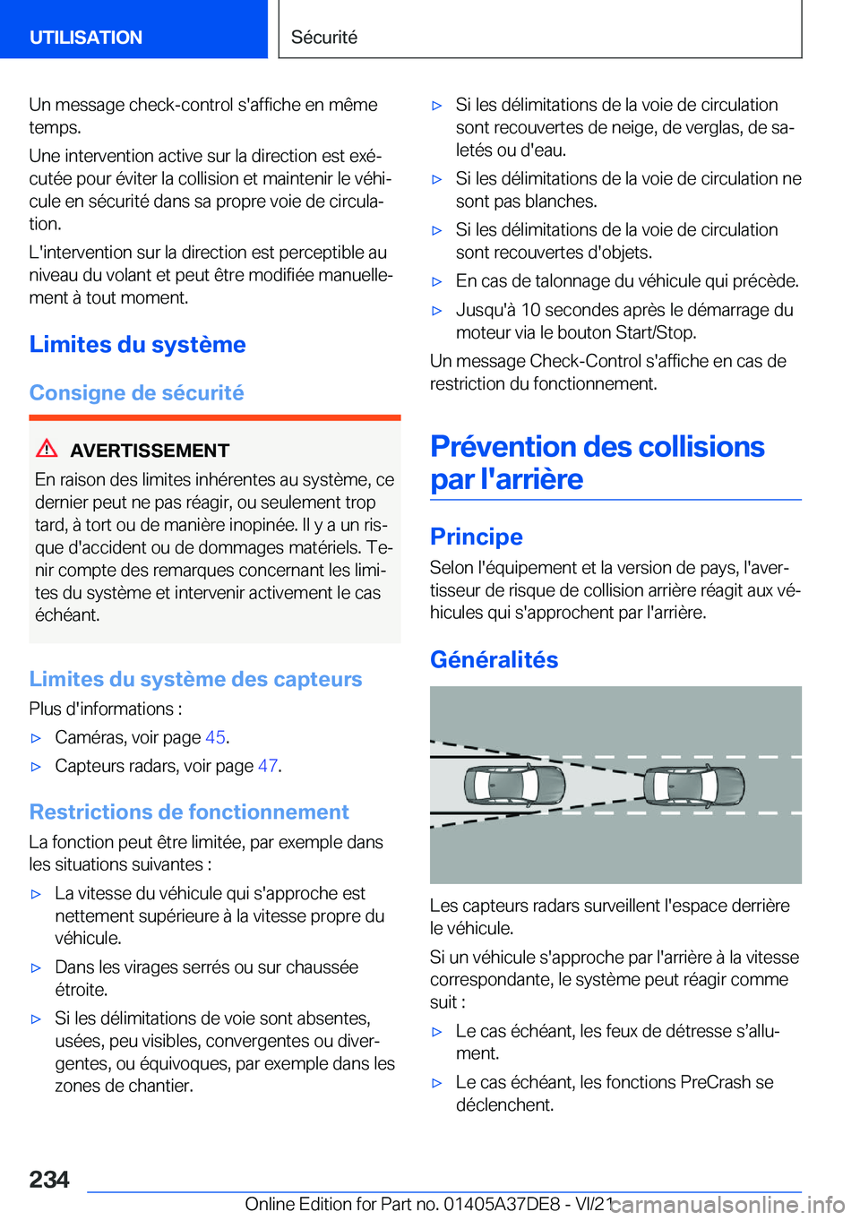 BMW M8 GRAN COUPE 2022  Notices Demploi (in French) �U�n��m�e�s�s�a�g�e��c�h�e�c�k�-�c�o�n�t�r�o�l��s�'�a�f�f�i�c�h�e��e�n��m�ê�m�e
�t�e�m�p�s�.
�U�n�e��i�n�t�e�r�v�e�n�t�i�o�n��a�c�t�i�v�e��s�u�r��l�a��d�i�r�e�c�t�i�o�n��e�s�t��e�x�é