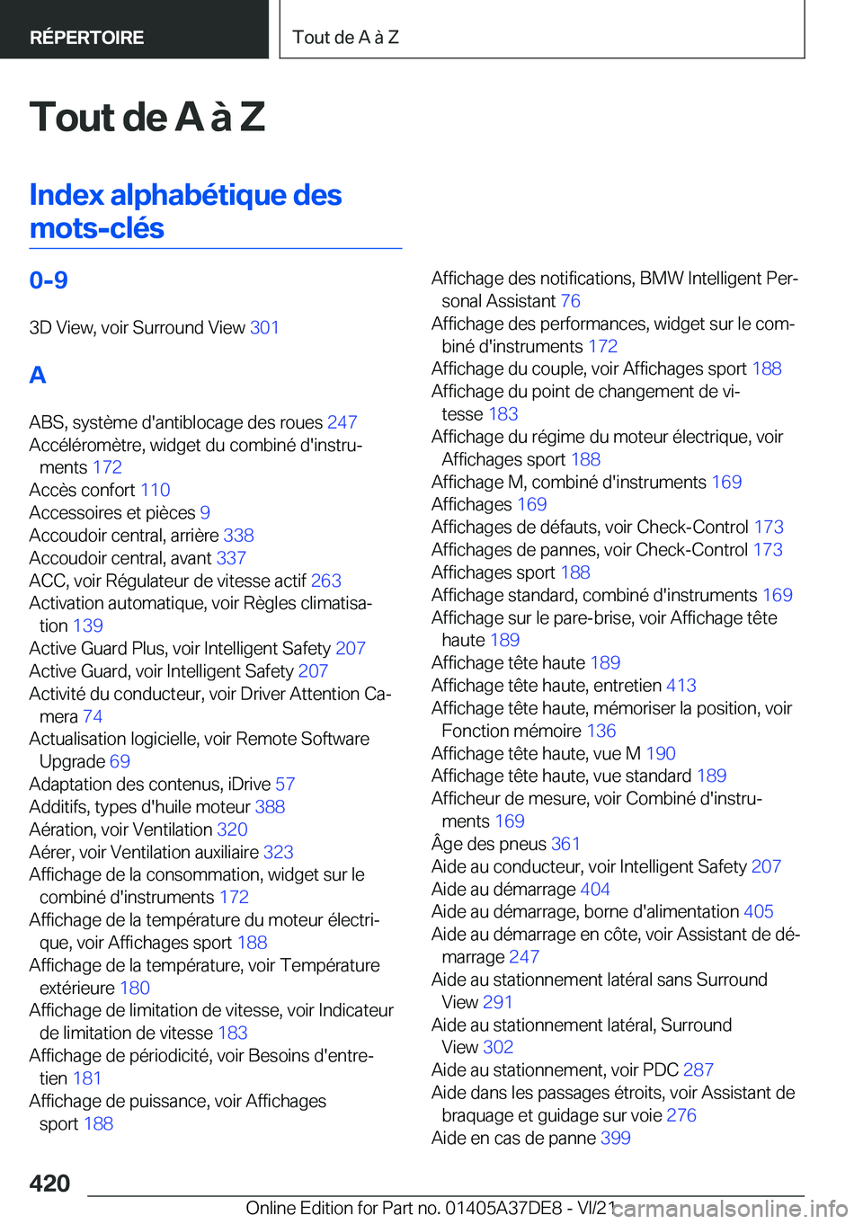 BMW M8 GRAN COUPE 2022  Notices Demploi (in French) �T�o�u�t��d�e��A��