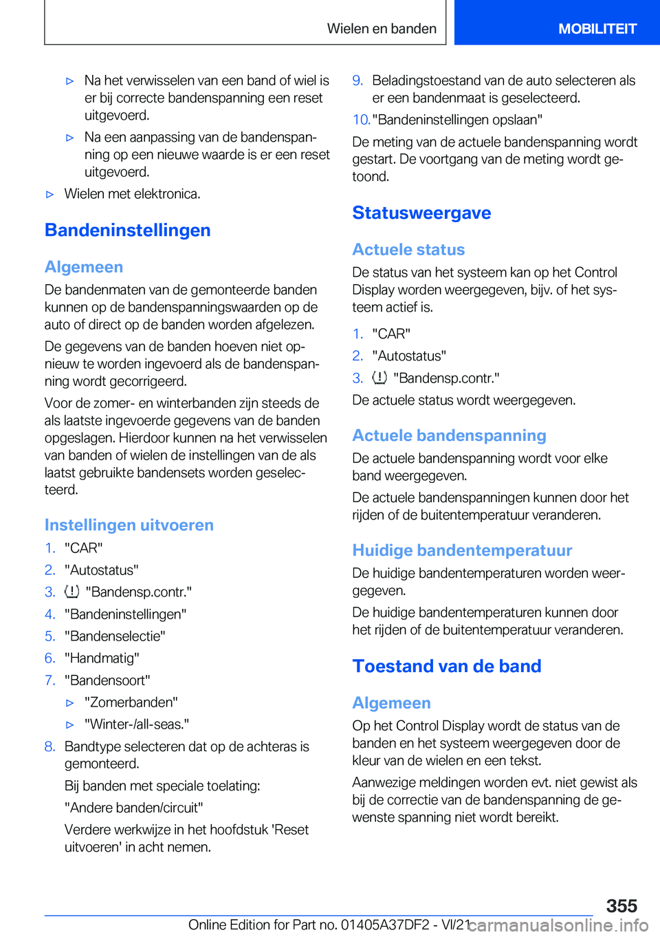BMW M8 GRAN COUPE 2022  Instructieboekjes (in Dutch) 'x�N�a��h�e�t��v�e�r�w�i�s�s�e�l�e�n��v�a�n��e�e�n��b�a�n�d��o�f��w�i�e�l��i�s�e�r��b�i�j��c�o�r�r�e�c�t�e��b�a�n�d�e�n�s�p�a�n�n�i�n�g��e�e�n��r�e�s�e�t
�u�i�t�g�e�v�o�e�r�d�.'x�