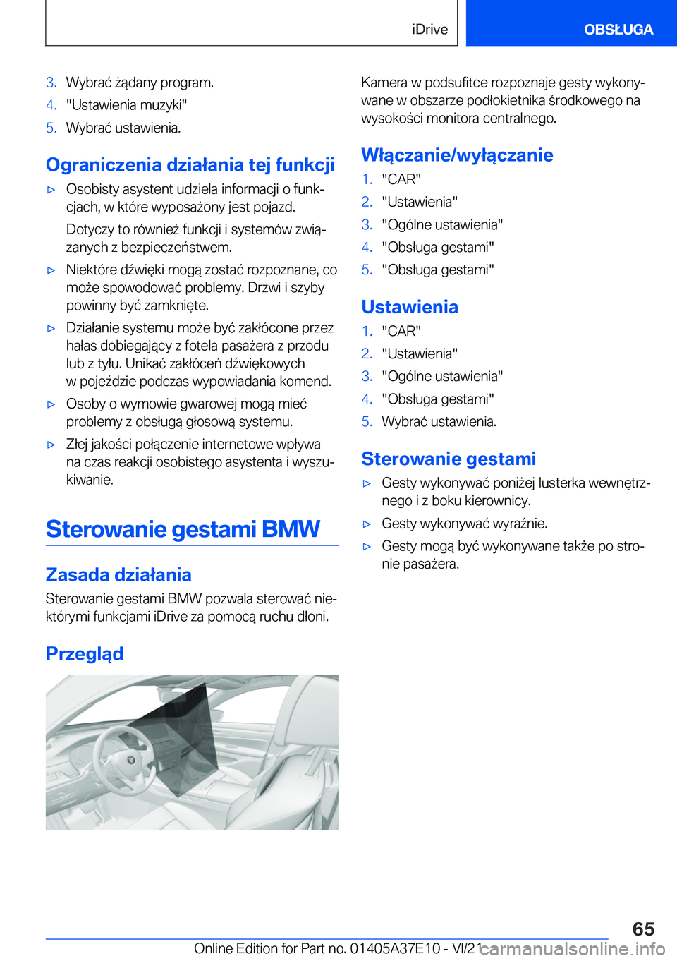 BMW M8 GRAN COUPE 2022  Instrukcja obsługi (in Polish) �3�.�W�y�b�r�a�