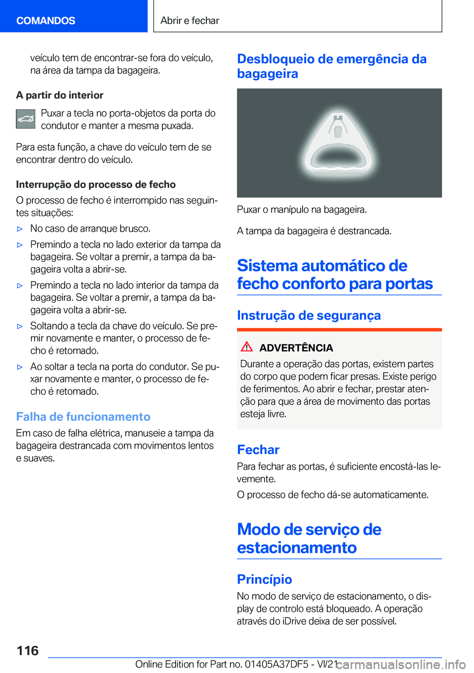 BMW M8 GRAN COUPE 2022  Manual do condutor (in Portuguese) �v�e�