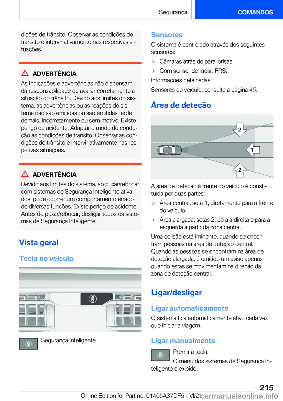 BMW M8 GRAN COUPE 2022  Manual do condutor (in Portuguese) �d�i�