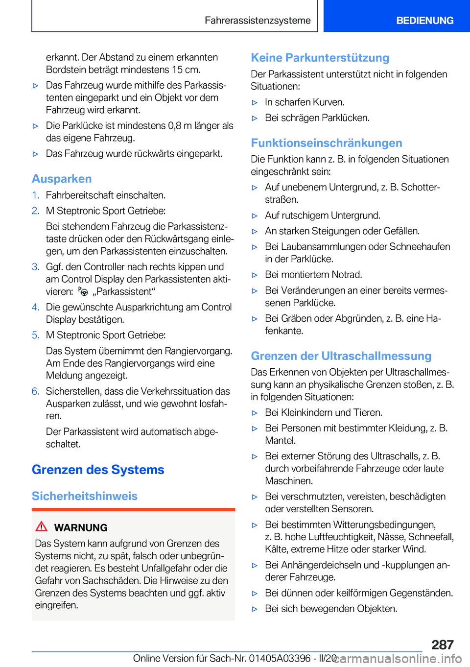 BMW M8 GRAN COUPE 2020  Betriebsanleitungen (in German) �e�r�k�a�n�n�t�.��D�e�r��A�b�s�t�a�n�d��z�u��e�i�n�e�m��e�r�k�a�n�n�t�e�n
�B�o�r�d�s�t�e�i�n��b�e�t�r�
