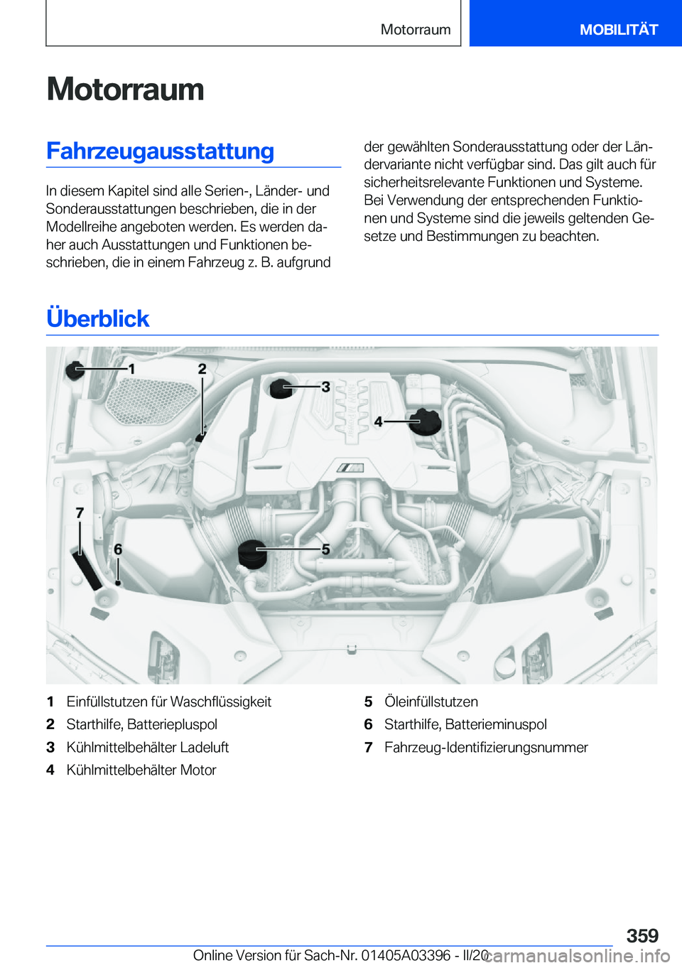 BMW M8 GRAN COUPE 2020  Betriebsanleitungen (in German) �M�o�t�o�r�r�a�u�m�F�a�h�r�z�e�u�g�a�u�s�s�t�a�t�t�u�n�g
�I�n��d�i�e�s�e�m��K�a�p�i�t�e�l��s�i�n�d��a�l�l�e��S�e�r�i�e�n�-�,��L�