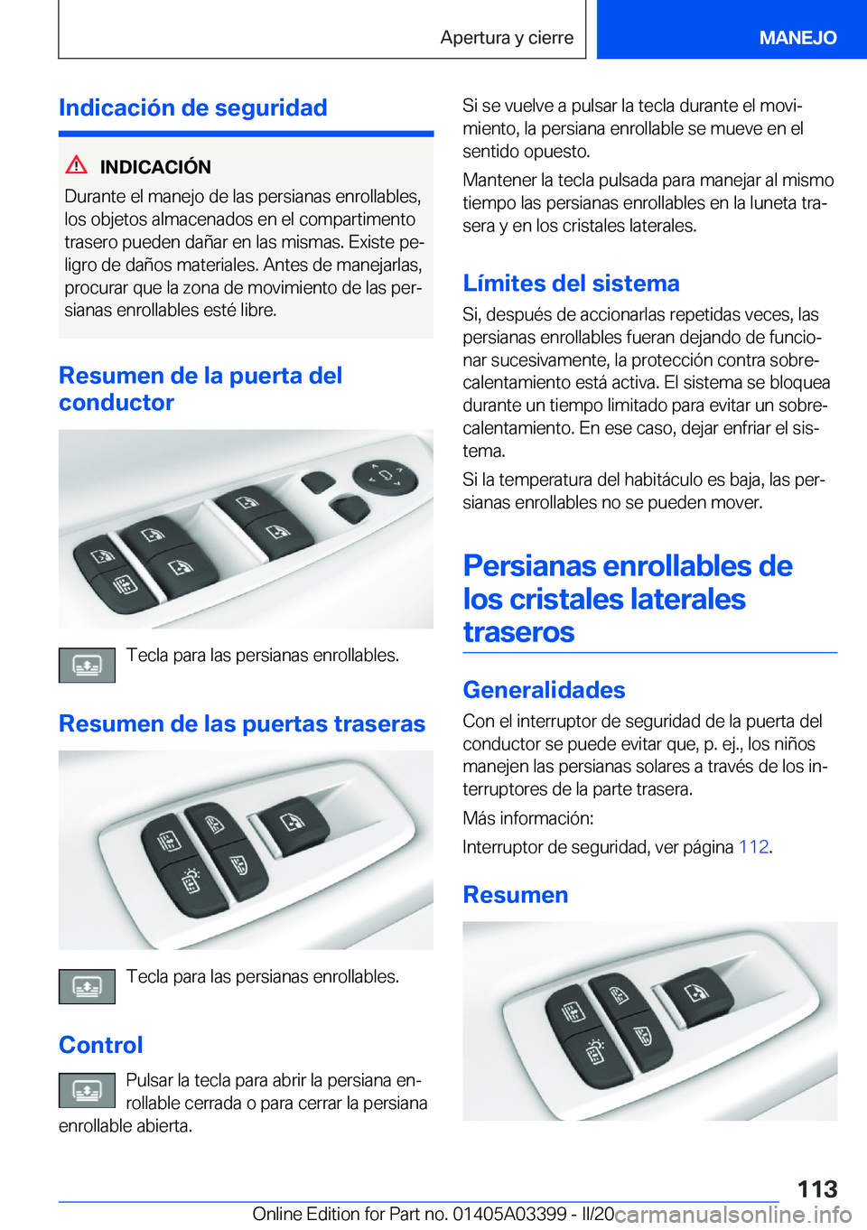 BMW M8 GRAN COUPE 2020  Manuales de Empleo (in Spanish) �I�n�d�i�c�a�c�i�