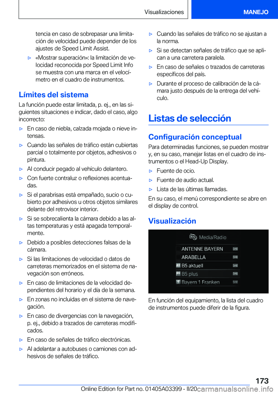 BMW M8 GRAN COUPE 2020  Manuales de Empleo (in Spanish) �t�e�n�c�i�a��e�n��c�a�s�o��d�e��s�o�b�r�e�p�a�s�a�r��u�n�a��l�i�m�i�t�aª
�c�i�