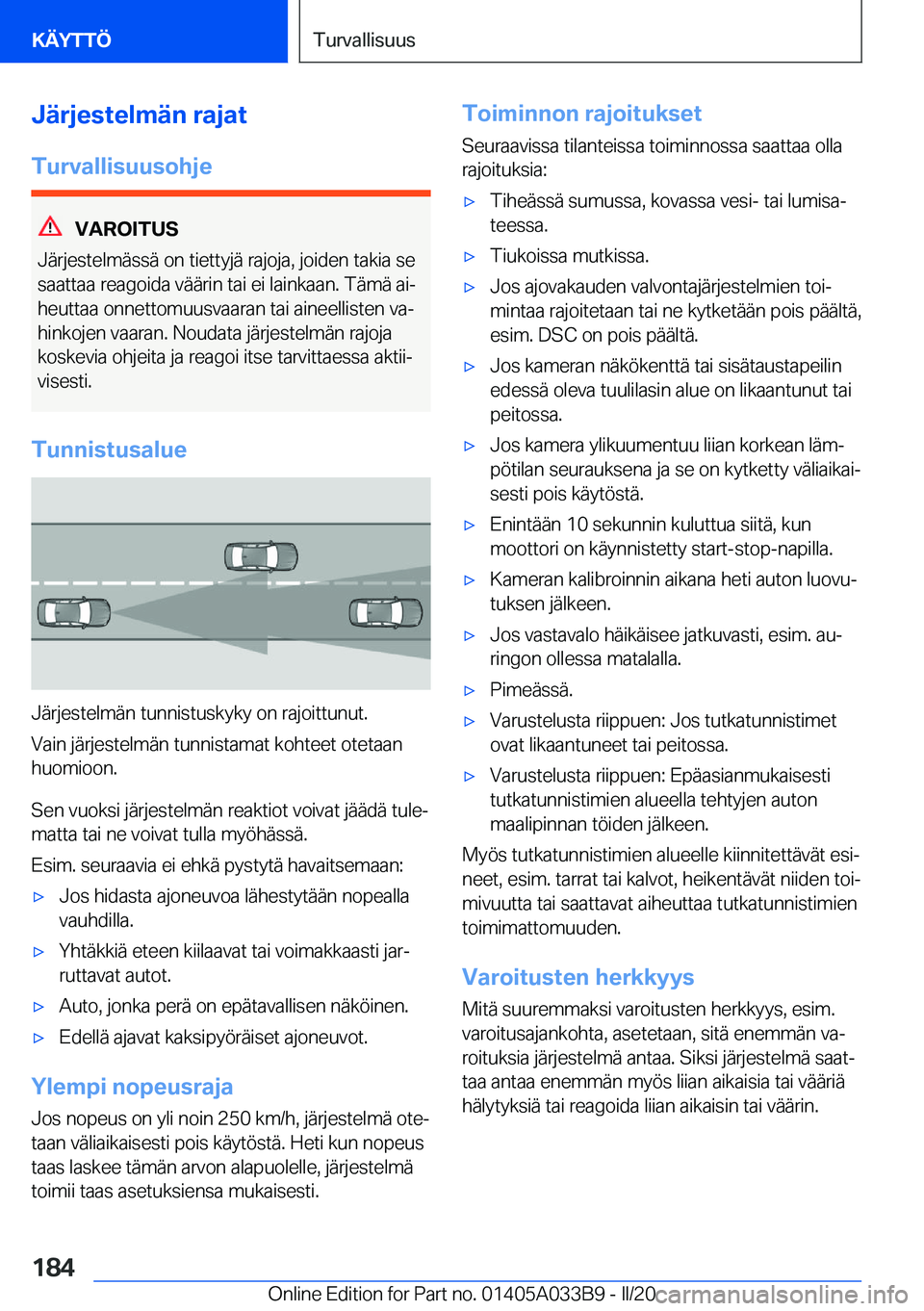 BMW M8 GRAN COUPE 2020  Omistajan Käsikirja (in Finnish) �J�