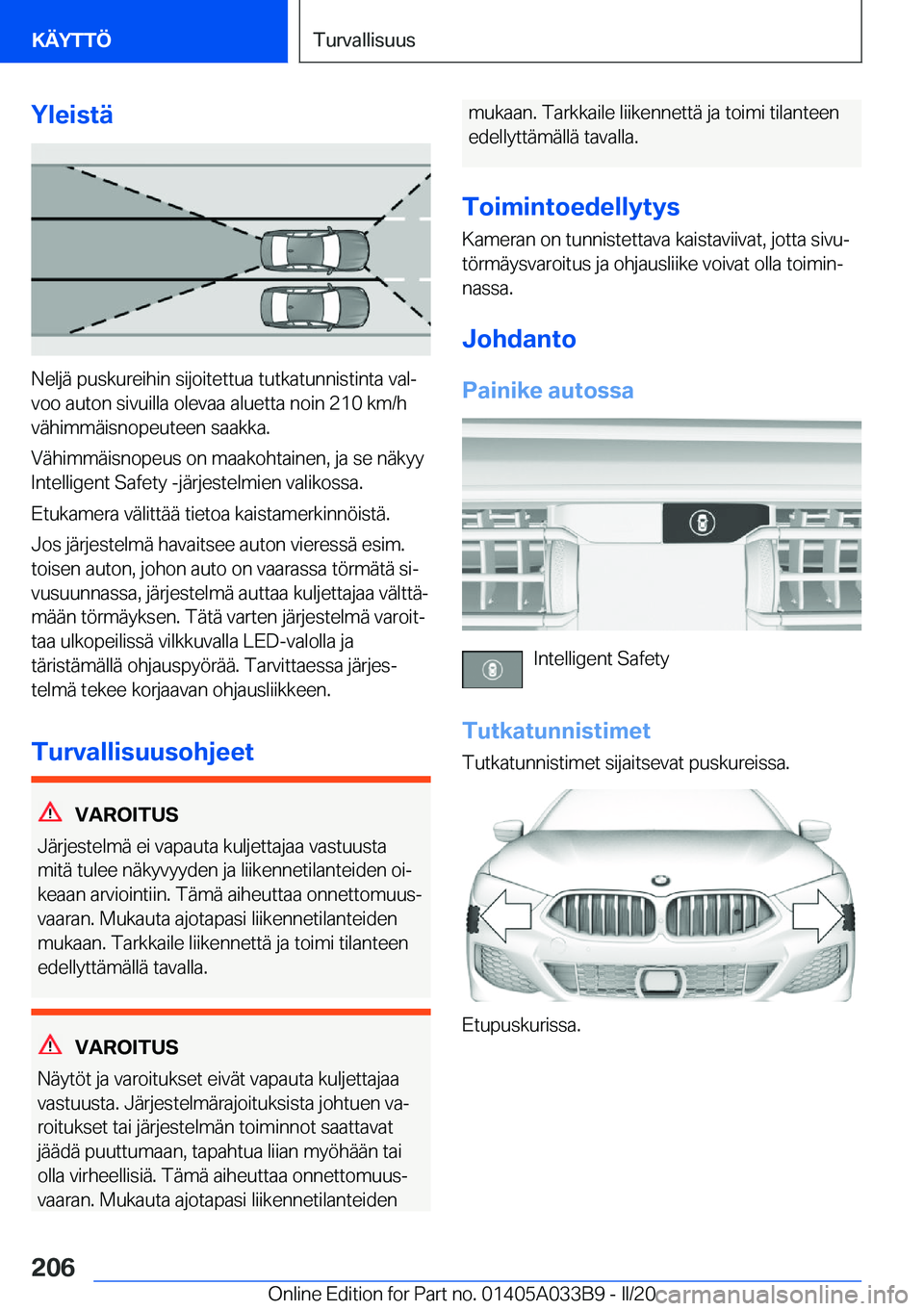 BMW M8 GRAN COUPE 2020  Omistajan Käsikirja (in Finnish) �Y�l�e�i�s�t�