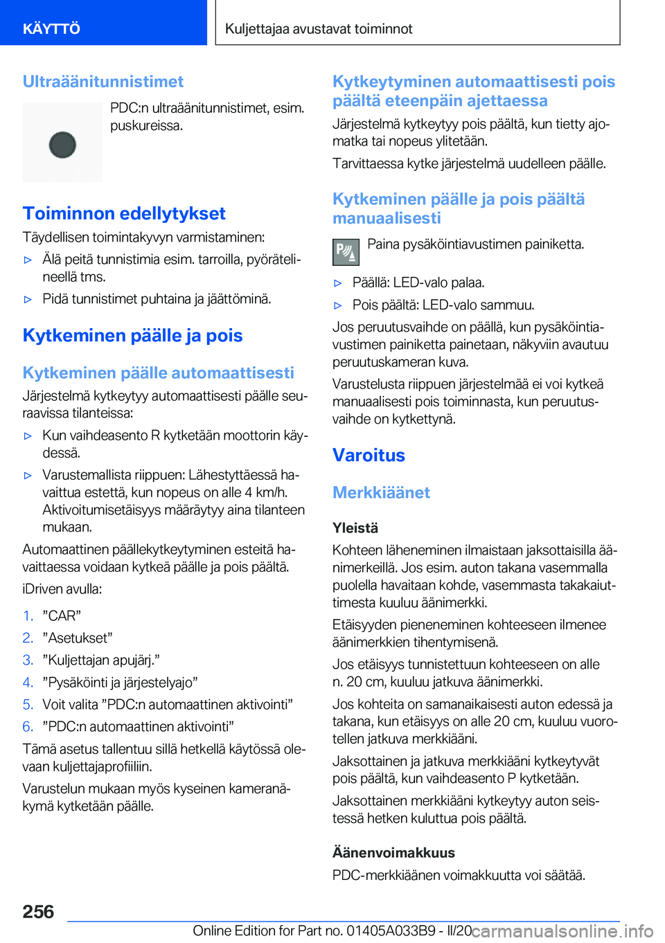 BMW M8 GRAN COUPE 2020  Omistajan Käsikirja (in Finnish) �U�l�t�r�a�
