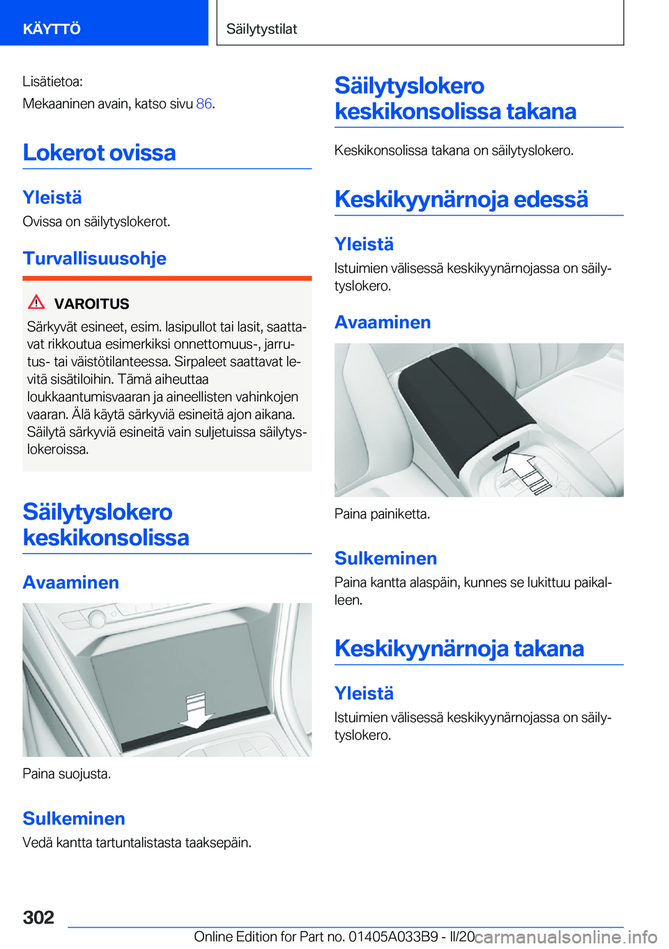 BMW M8 GRAN COUPE 2020  Omistajan Käsikirja (in Finnish) �L�i�s�