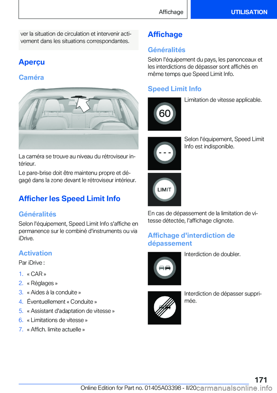 BMW M8 GRAN COUPE 2020  Notices Demploi (in French) �v�e�r��l�a��s�i�t�u�a�t�i�o�n��d�e��c�i�r�c�u�l�a�t�i�o�n��e�t��i�n�t�e�r�v�e�n�i�r��a�c�t�ij
�v�e�m�e�n�t��d�a�n�s��l�e�s��s�i�t�u�a�t�i�o�n�s��c�o�r�r�e�s�p�o�n�d�a�n�t�e�s�.
�A�p�e�r�