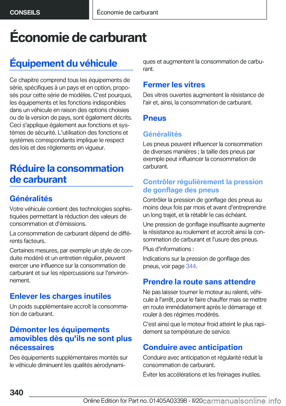 BMW M8 GRAN COUPE 2020  Notices Demploi (in French) �