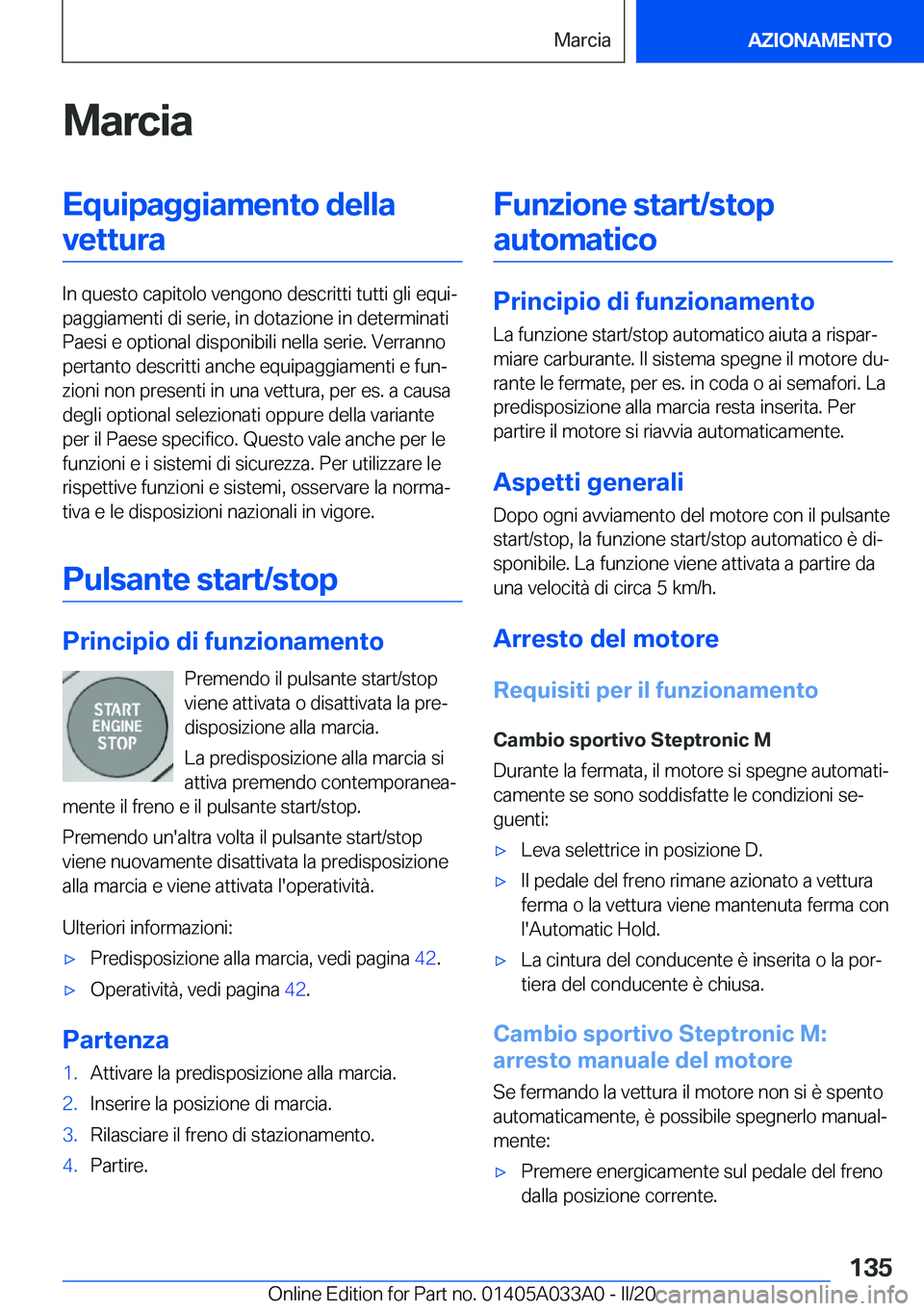 BMW M8 GRAN COUPE 2020  Libretti Di Uso E manutenzione (in Italian) �M�a�r�c�i�a�E�q�u�i�p�a�g�g�i�a�m�e�n�t�o��d�e�l�l�a�v�e�t�t�u�r�a
�I�n��q�u�e�s�t�o��c�a�p�i�t�o�l�o��v�e�n�g�o�n�o��d�e�s�c�r�i�t�t�i��t�u�t�t�i��g�l�i��e�q�u�iª
�p�a�g�g�i�a�m�e�n�t�i��