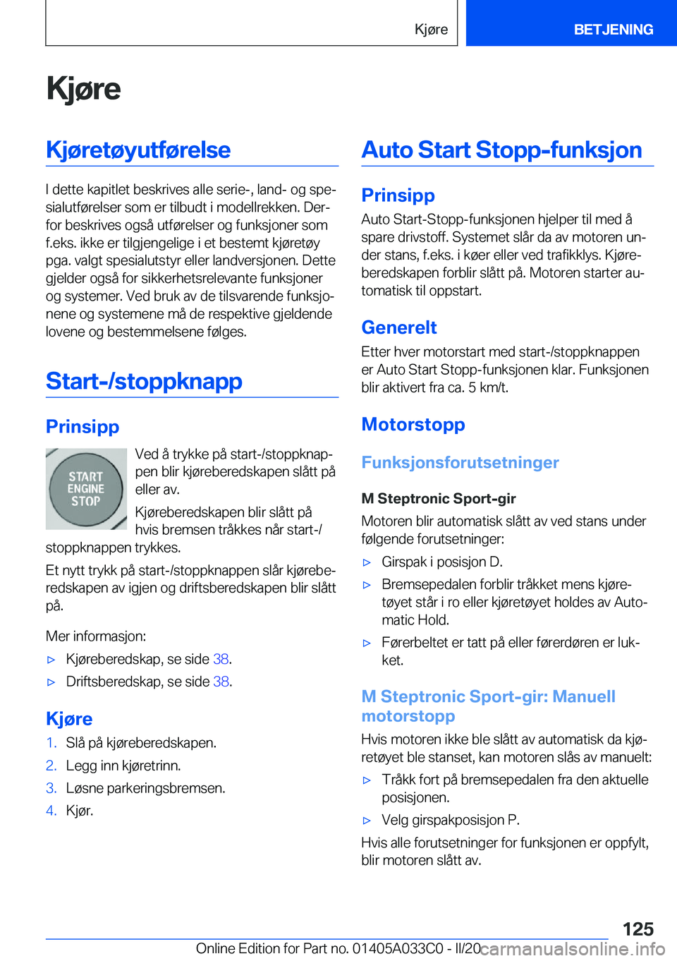 BMW M8 GRAN COUPE 2020  InstruksjonsbØker (in Norwegian) �K�j�