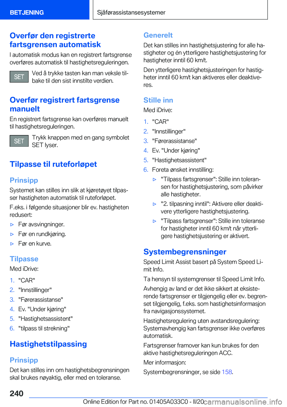 BMW M8 GRAN COUPE 2020  InstruksjonsbØker (in Norwegian) �O�v�e�r�f�