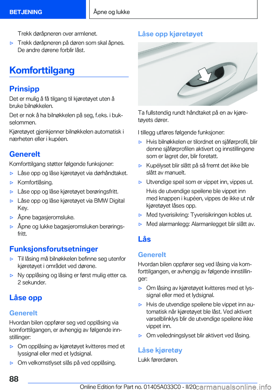BMW M8 GRAN COUPE 2020  InstruksjonsbØker (in Norwegian) �T�r�e�k�k��d�