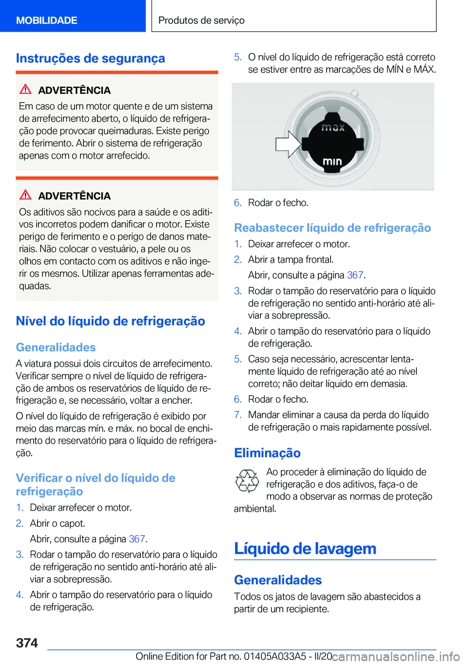BMW M8 GRAN COUPE 2020  Manual do condutor (in Portuguese) �I�n�s�t�r�u�