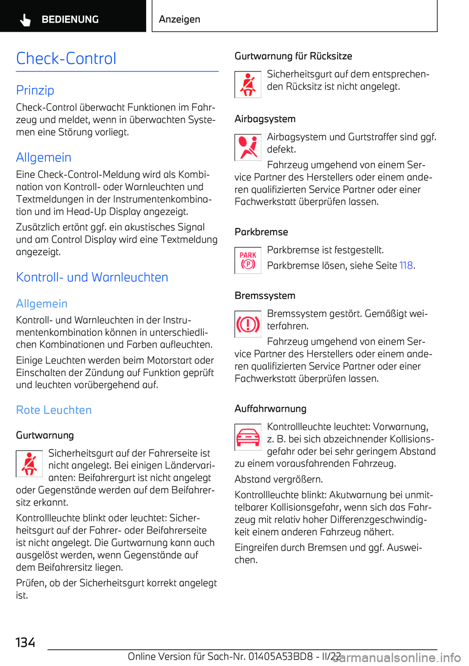 BMW X1 2022 Betriebsanleitungen (in German) Check BMW X1 2022 Betriebsanleitungen (in German) Check