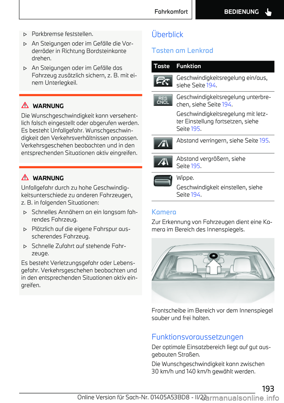 BMW X1 2022 Betriebsanleitungen (in German) BMW X1 2022 Betriebsanleitungen (in German)