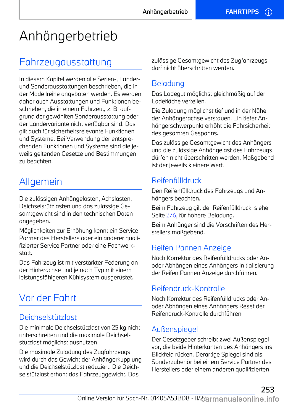 BMW X1 2022 Betriebsanleitungen (in German) Anh BMW X1 2022 Betriebsanleitungen (in German) Anh