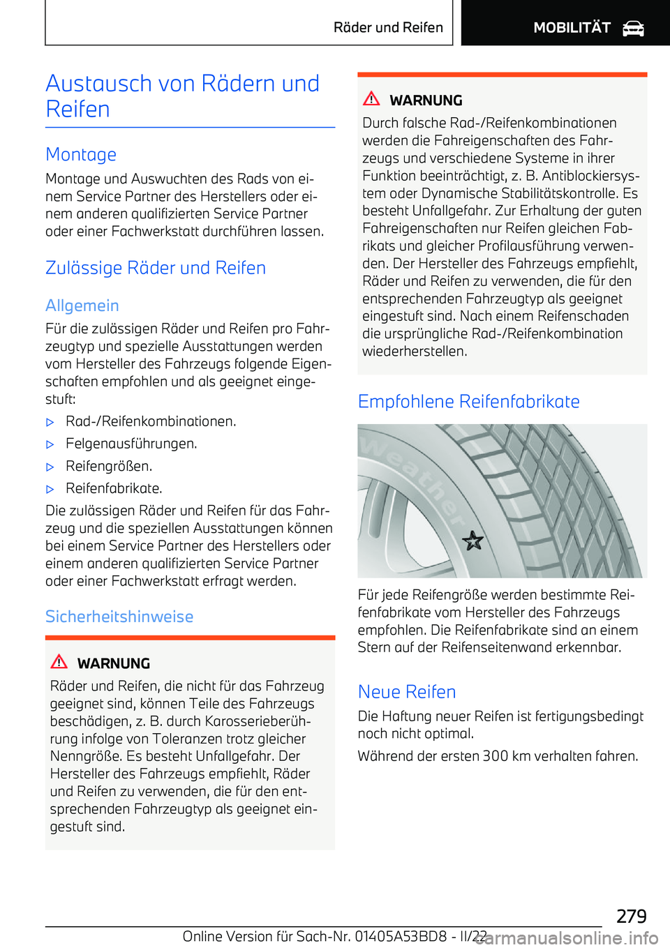BMW X1 2022 Betriebsanleitungen (in German) Austausch von R BMW X1 2022 Betriebsanleitungen (in German) Austausch von R