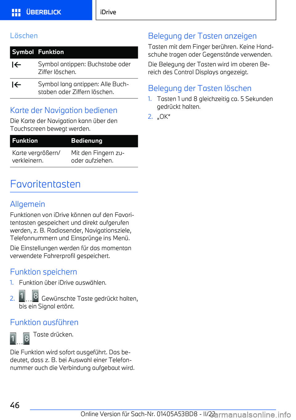 BMW X1 2022  Betriebsanleitungen (in German) L