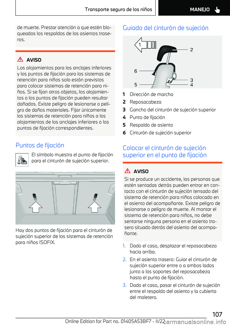 BMW X1 2022 Manuales de Empleo (in Spanish) de muerte. Prestar atenci BMW X1 2022 Manuales de Empleo (in Spanish) de muerte. Prestar atenci