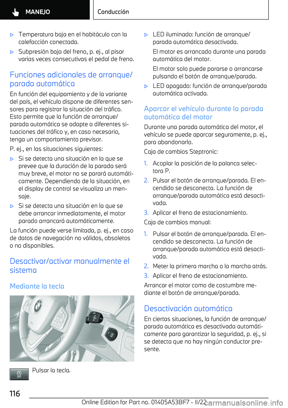 BMW X1 2022 Manuales de Empleo (in Spanish) BMW X1 2022 Manuales de Empleo (in Spanish)