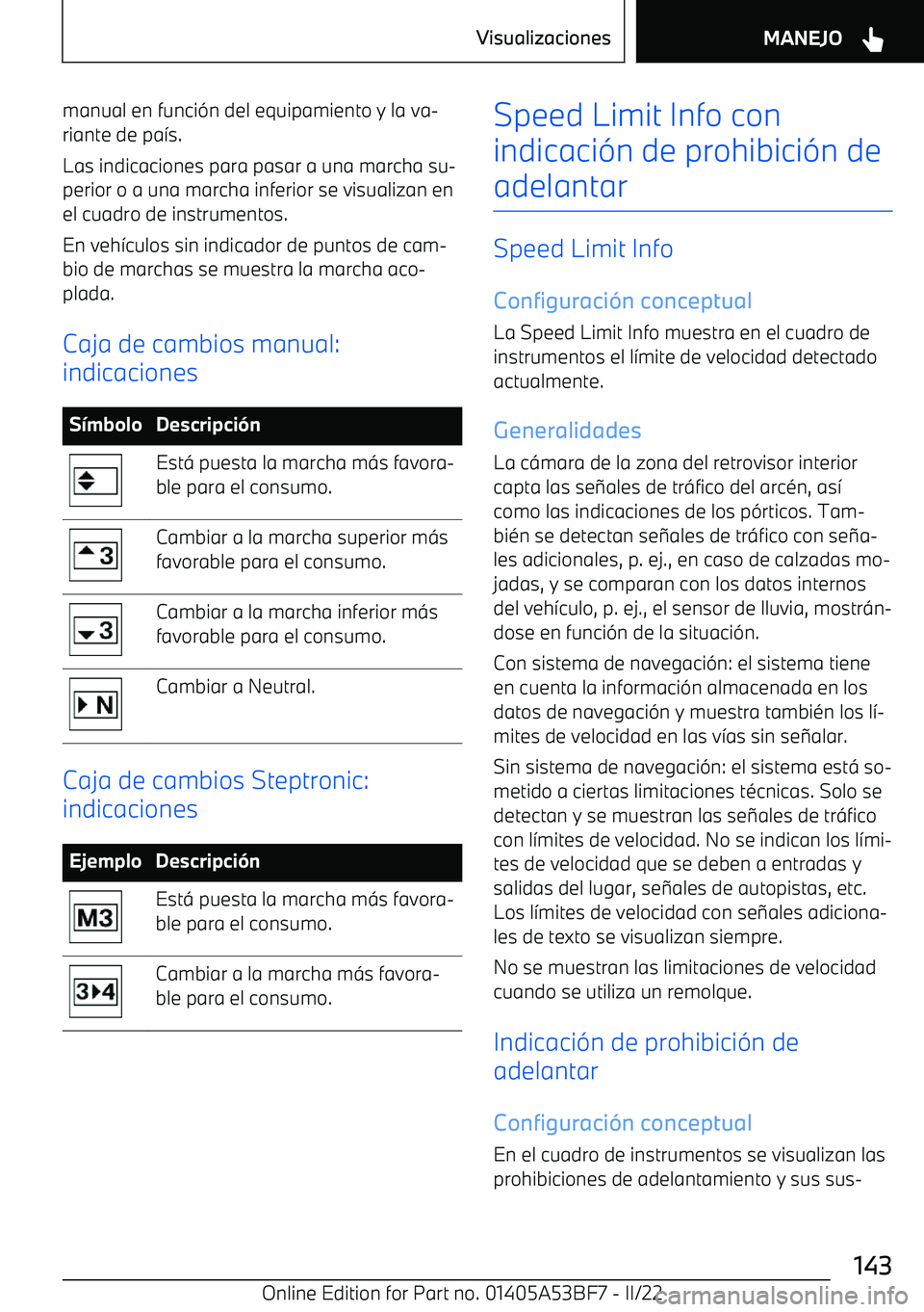 BMW X1 2022 Manuales de Empleo (in Spanish) manual en funci BMW X1 2022 Manuales de Empleo (in Spanish) manual en funci