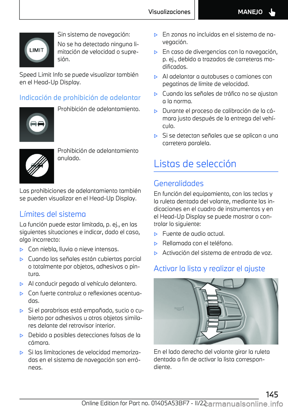 BMW X1 2022 Manuales de Empleo (in Spanish) Sin sistema de navegaci BMW X1 2022 Manuales de Empleo (in Spanish) Sin sistema de navegaci