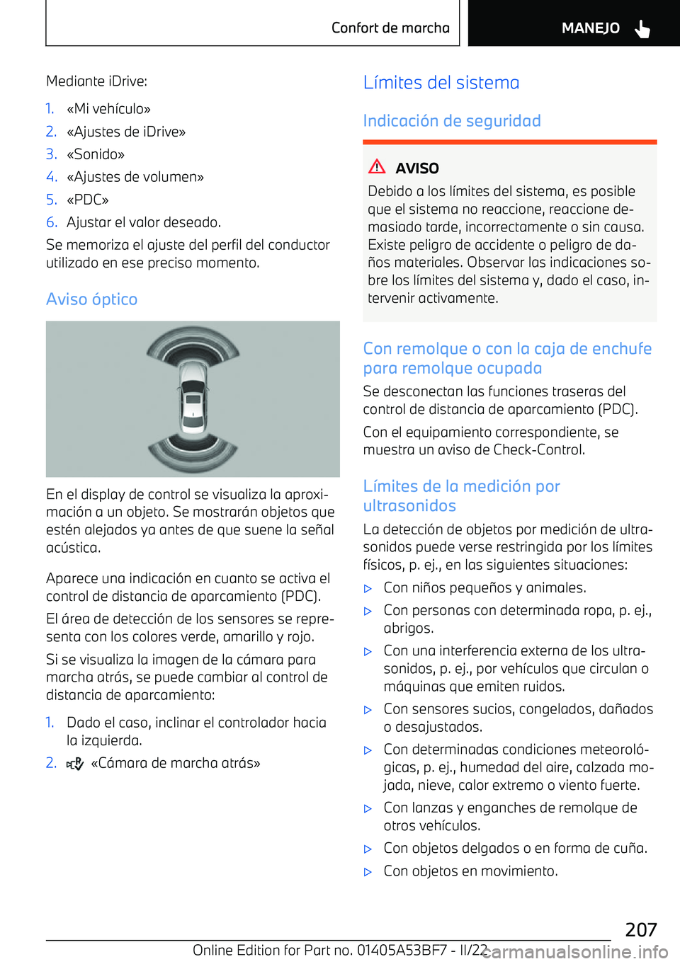 BMW X1 2022 Manuales de Empleo (in Spanish) Mediante iDrive:1. BMW X1 2022 Manuales de Empleo (in Spanish) Mediante iDrive:1.
