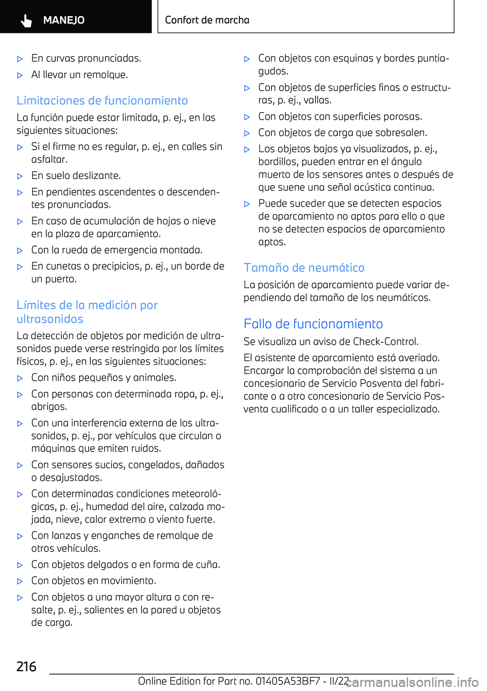 BMW X1 2022  Manuales de Empleo (in Spanish) 