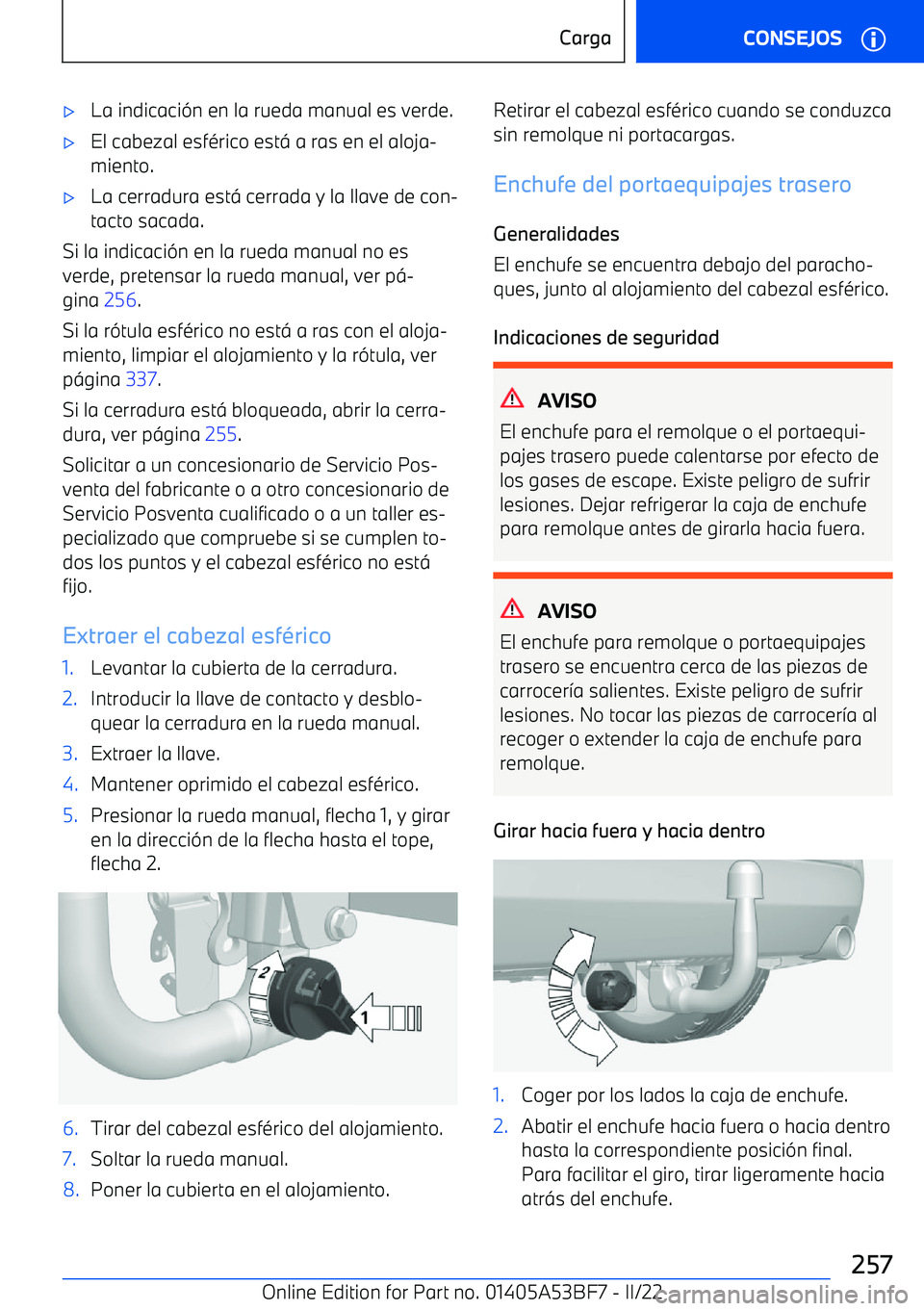 BMW X1 2022 Manuales de Empleo (in Spanish) BMW X1 2022 Manuales de Empleo (in Spanish)