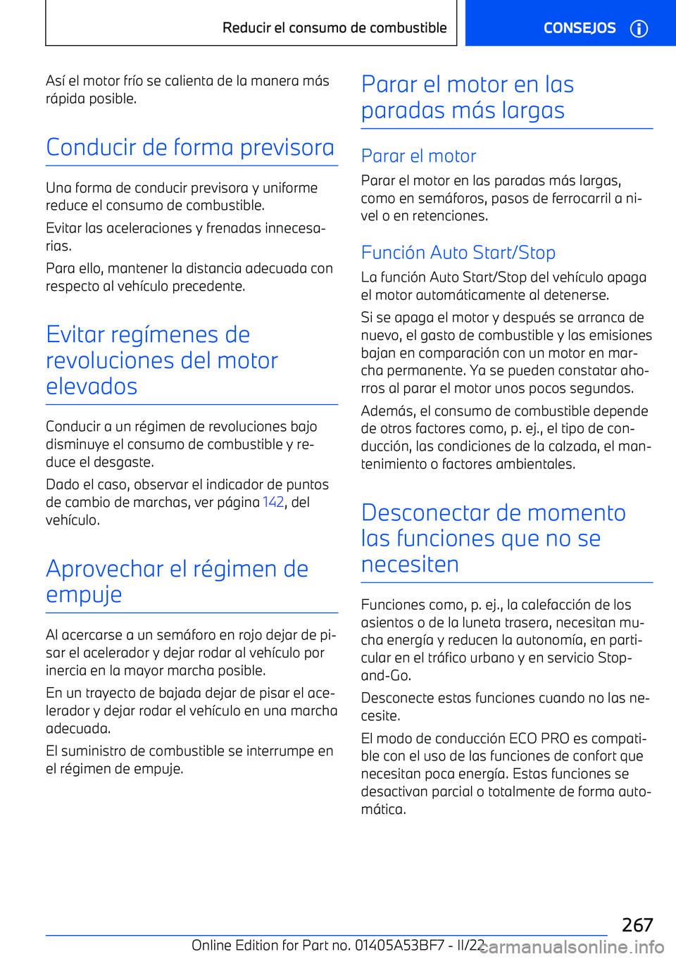 BMW X1 2022 Manuales de Empleo (in Spanish) As BMW X1 2022 Manuales de Empleo (in Spanish) As